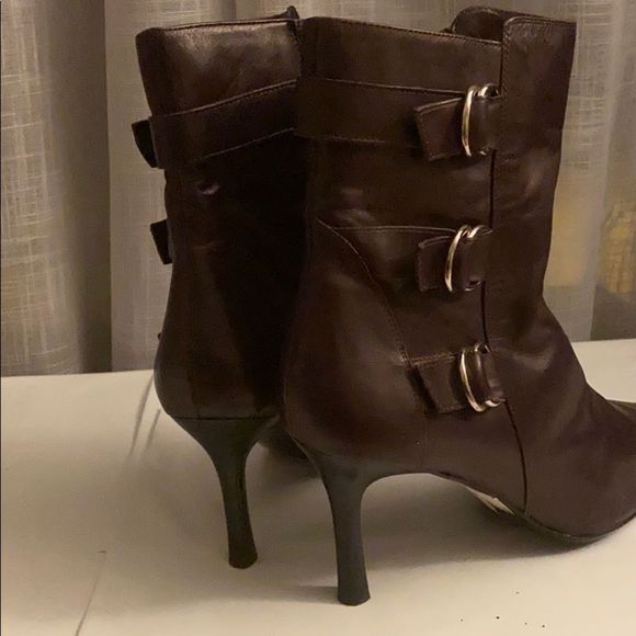 EUC Valerie Stevens Plum Boots 9 Val Flex - Picture 10 of 10